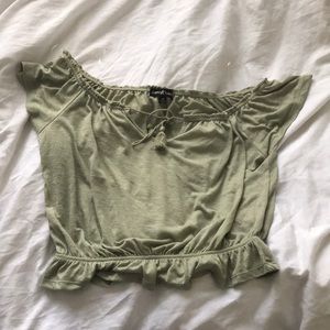 OTS Olive Comfortable Top NWT NBW